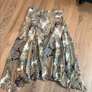 Paisley Veronica Beard summary skirt!  Flattering, never worn!